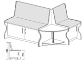 <H3>4 - Полумягкая мебель</H3>